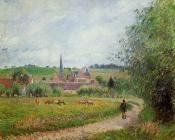 卡米耶 毕沙罗 : View of Eragny